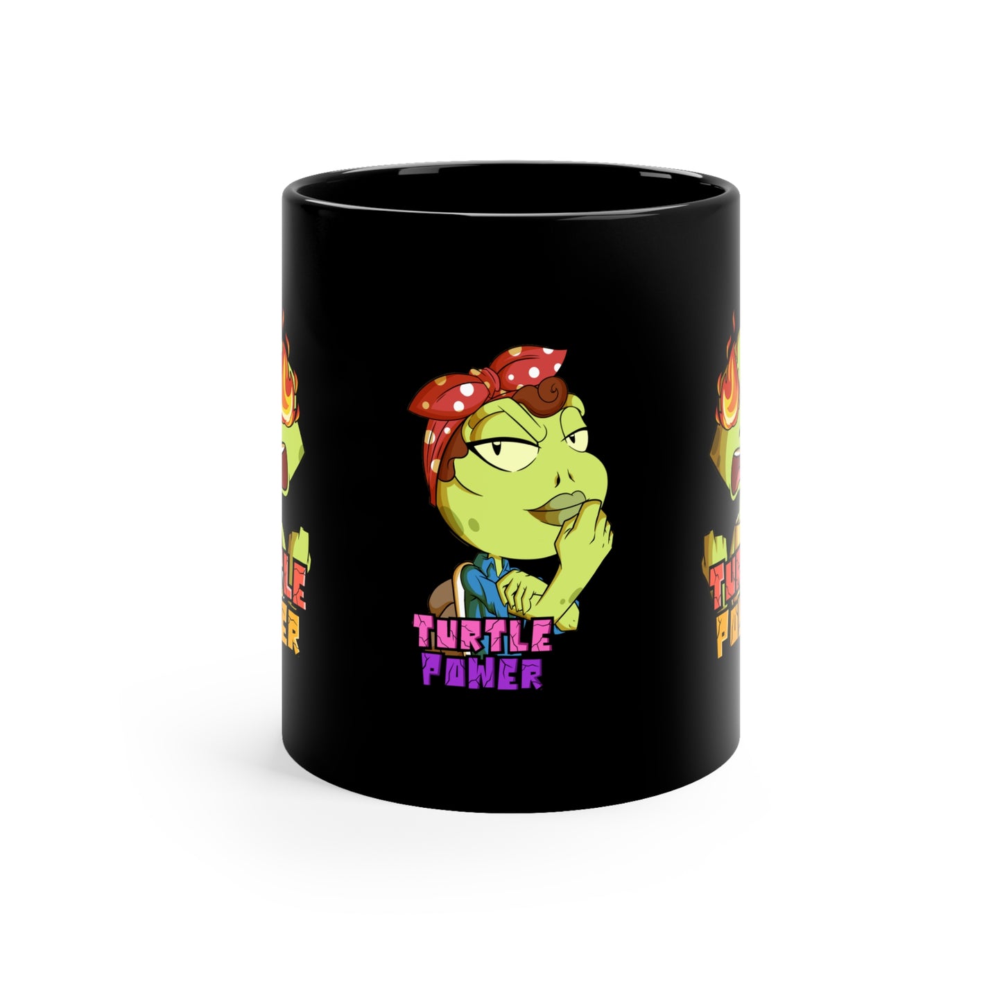 Ninja Turtle Factions (UK) Black Mug