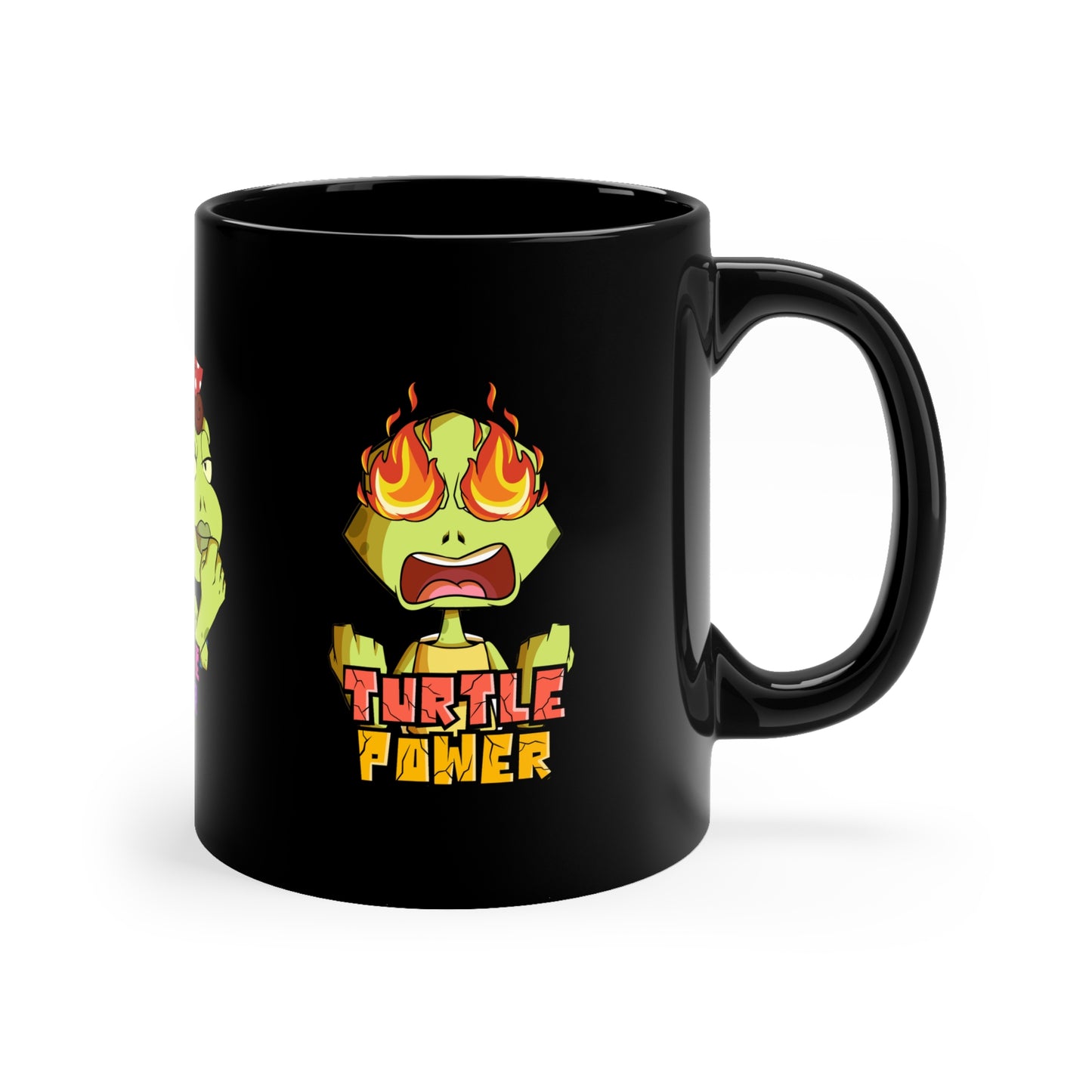 Ninja Turtle Factions (US/CAD) Black Mug