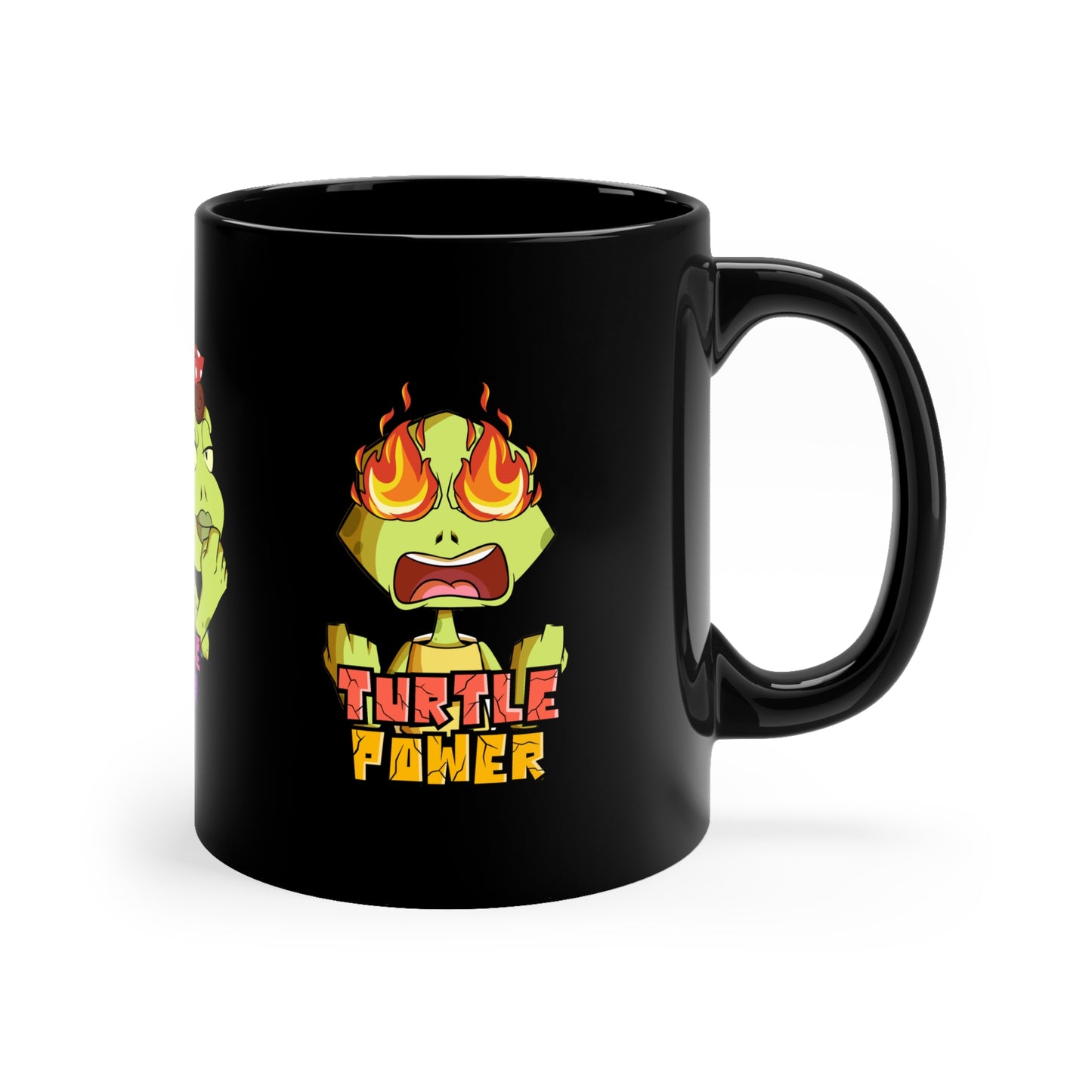 Ninja Turtle Factions (UK) Black Mug