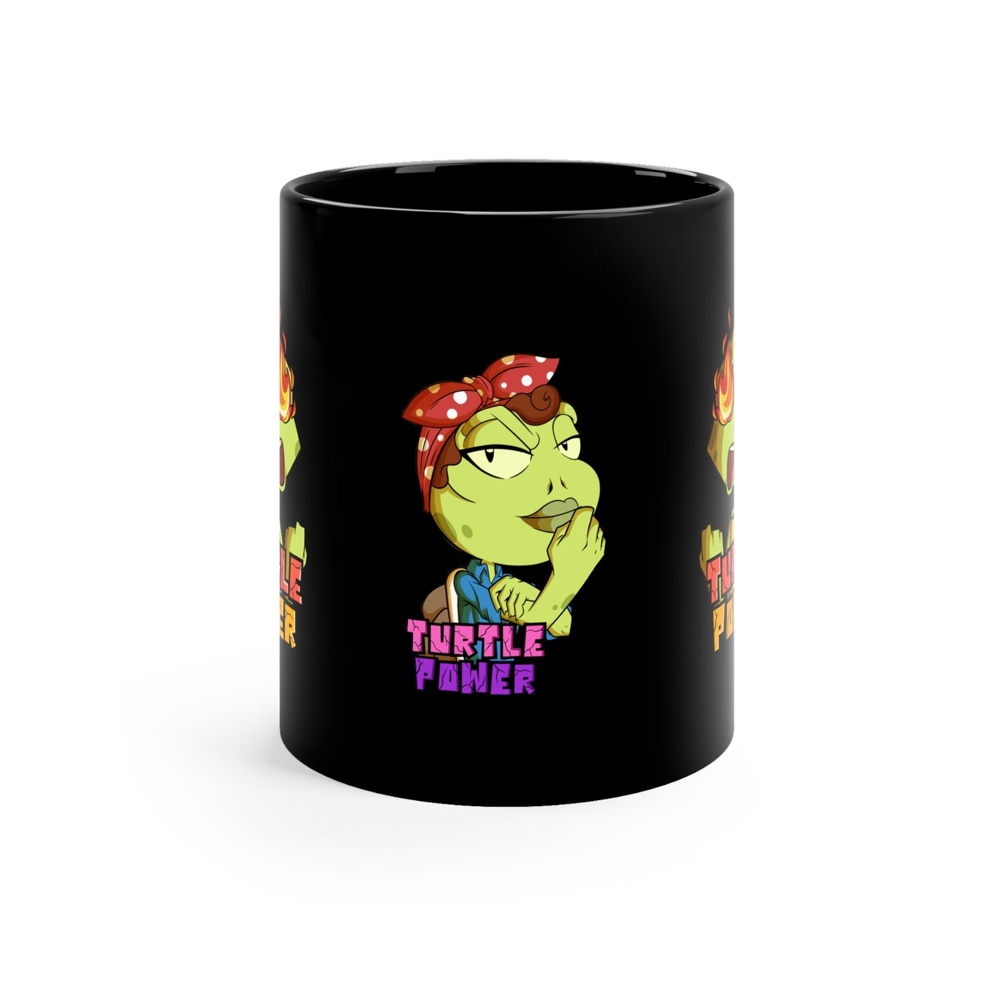 Ninja Turtle Factions (US/CAD) Black Mug