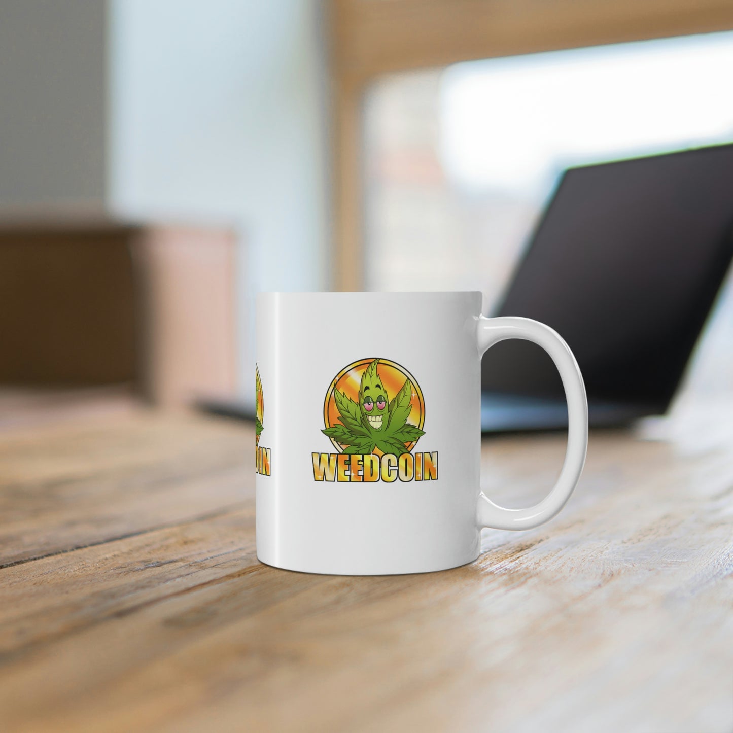 Weed Coin (UK) Mug, 11oz