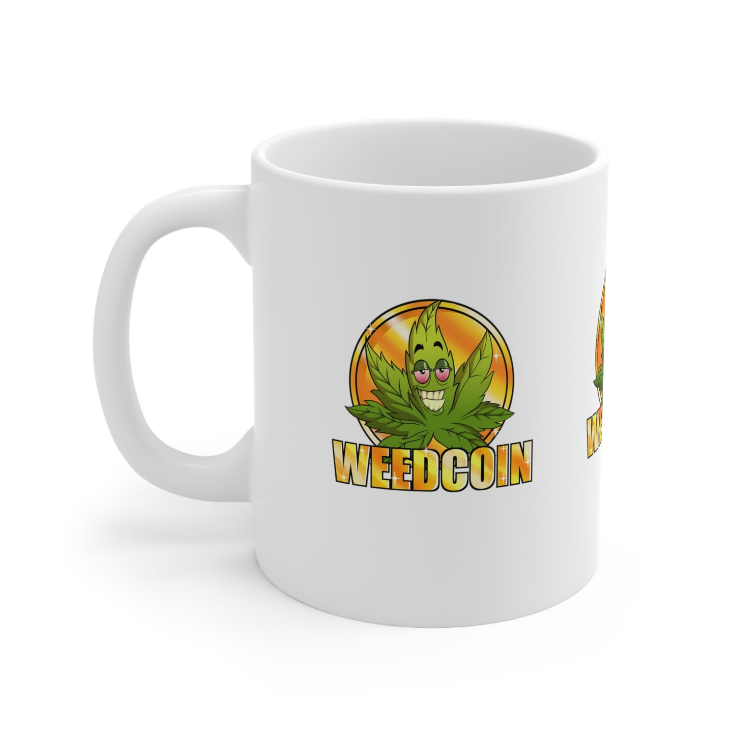 Weed Coin (UK) Mug, 11oz