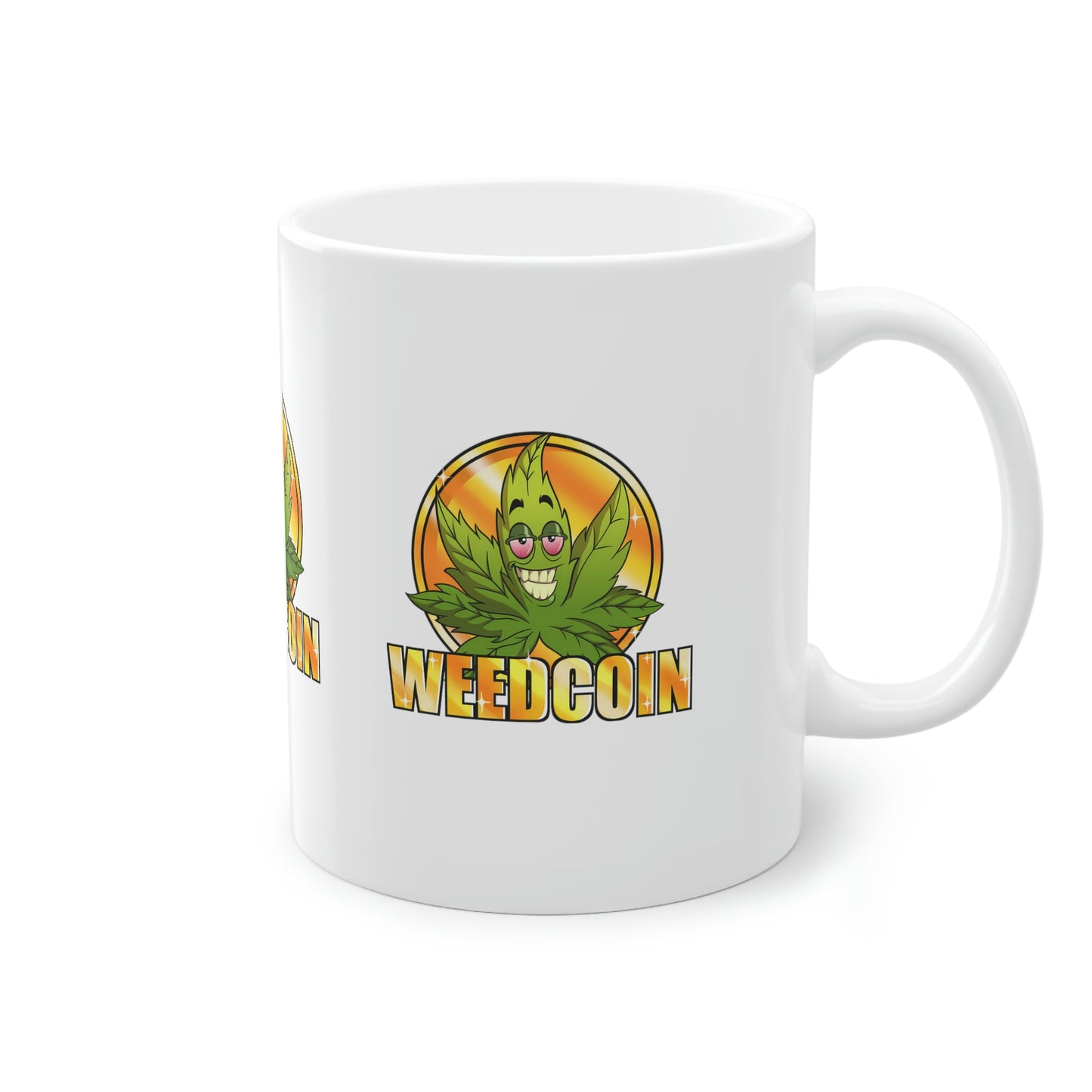 Weed Coin (Europe) Mug, 11oz