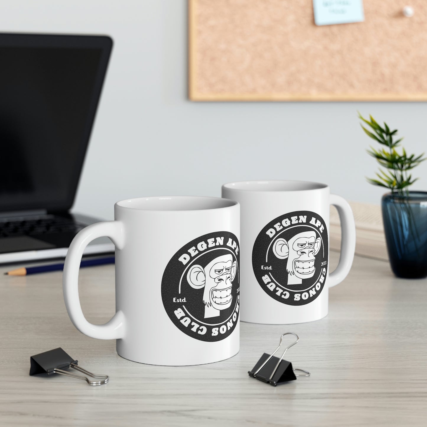 Degen Ape Cronos Club (AUS) - Mug 11oz