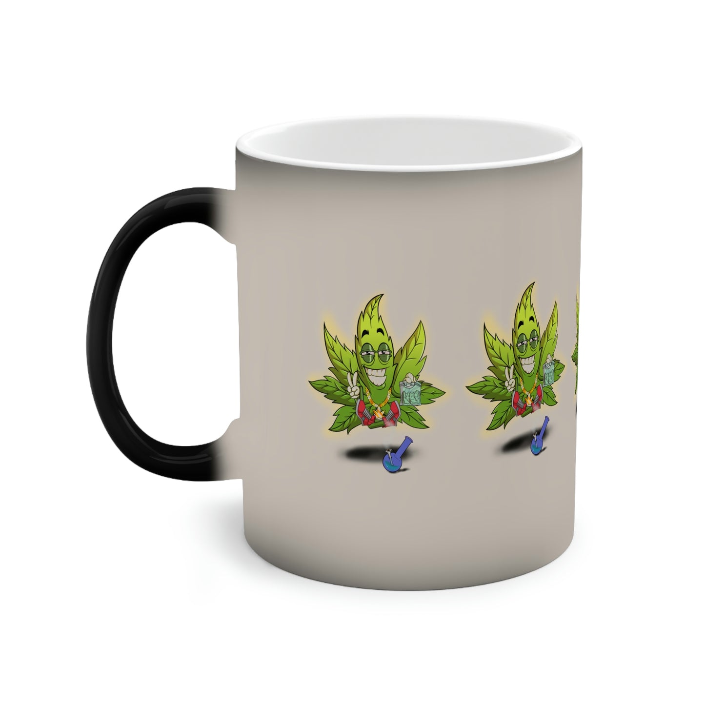 Weed Coin (Europe) Colour Morphing Mug - 11oz