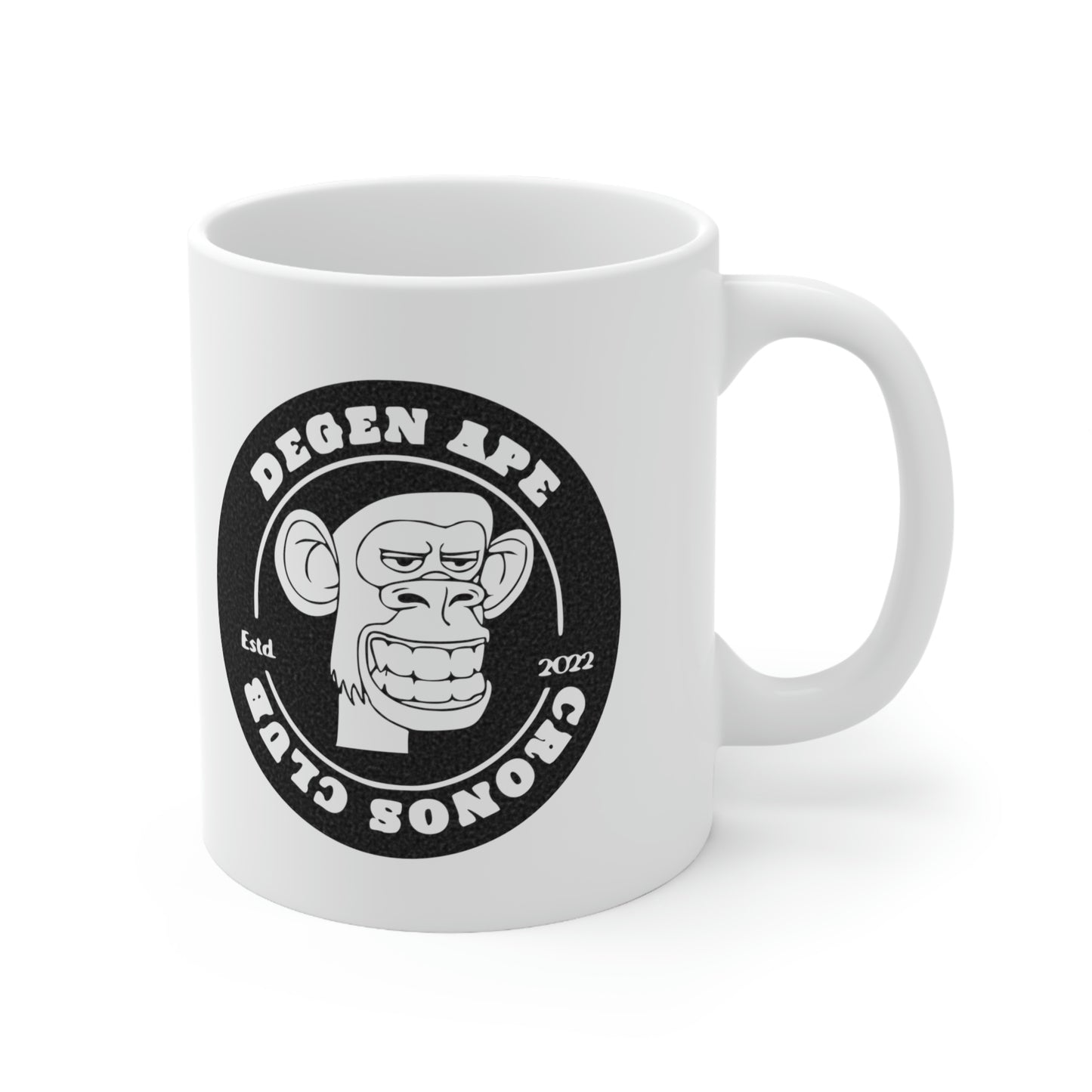 Degen Ape Cronos Club (AUS) - Mug 11oz