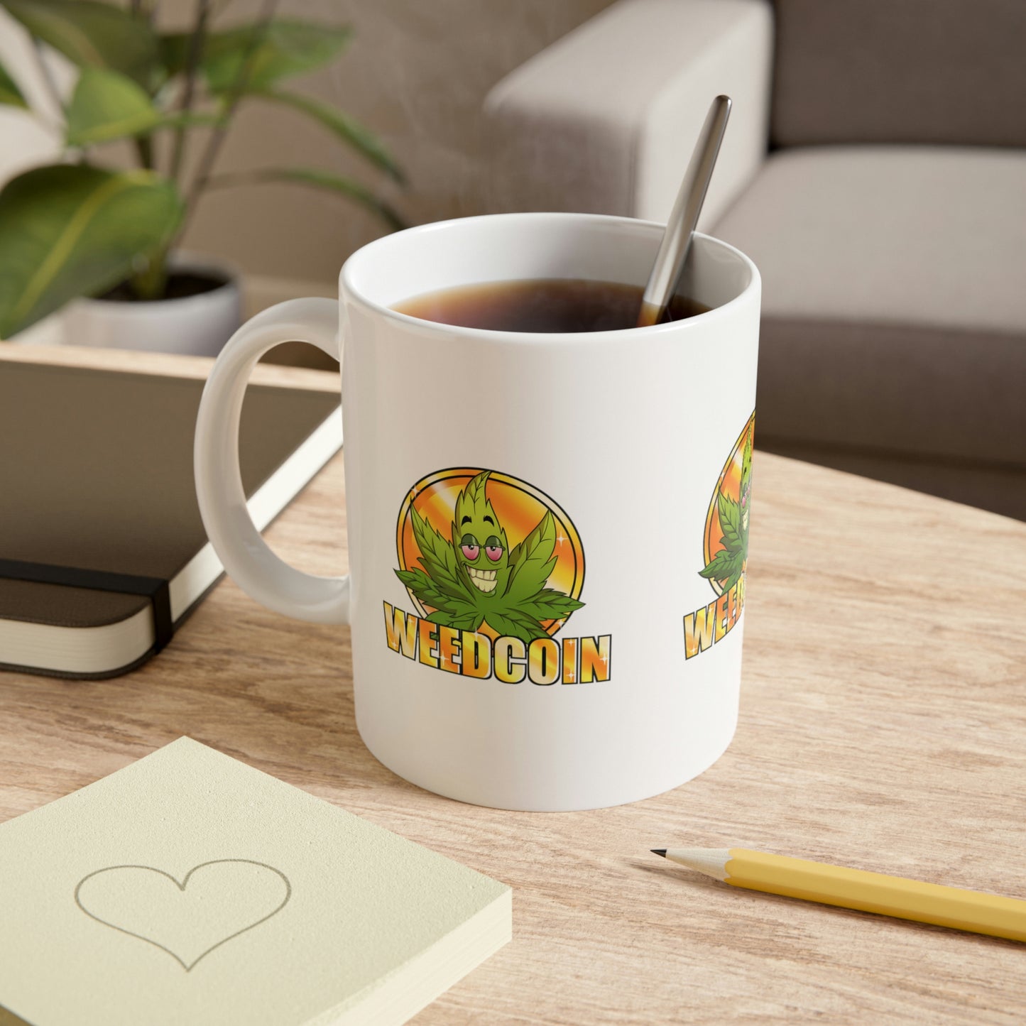 Weed Coin (US/CAD) Mug, 11oz