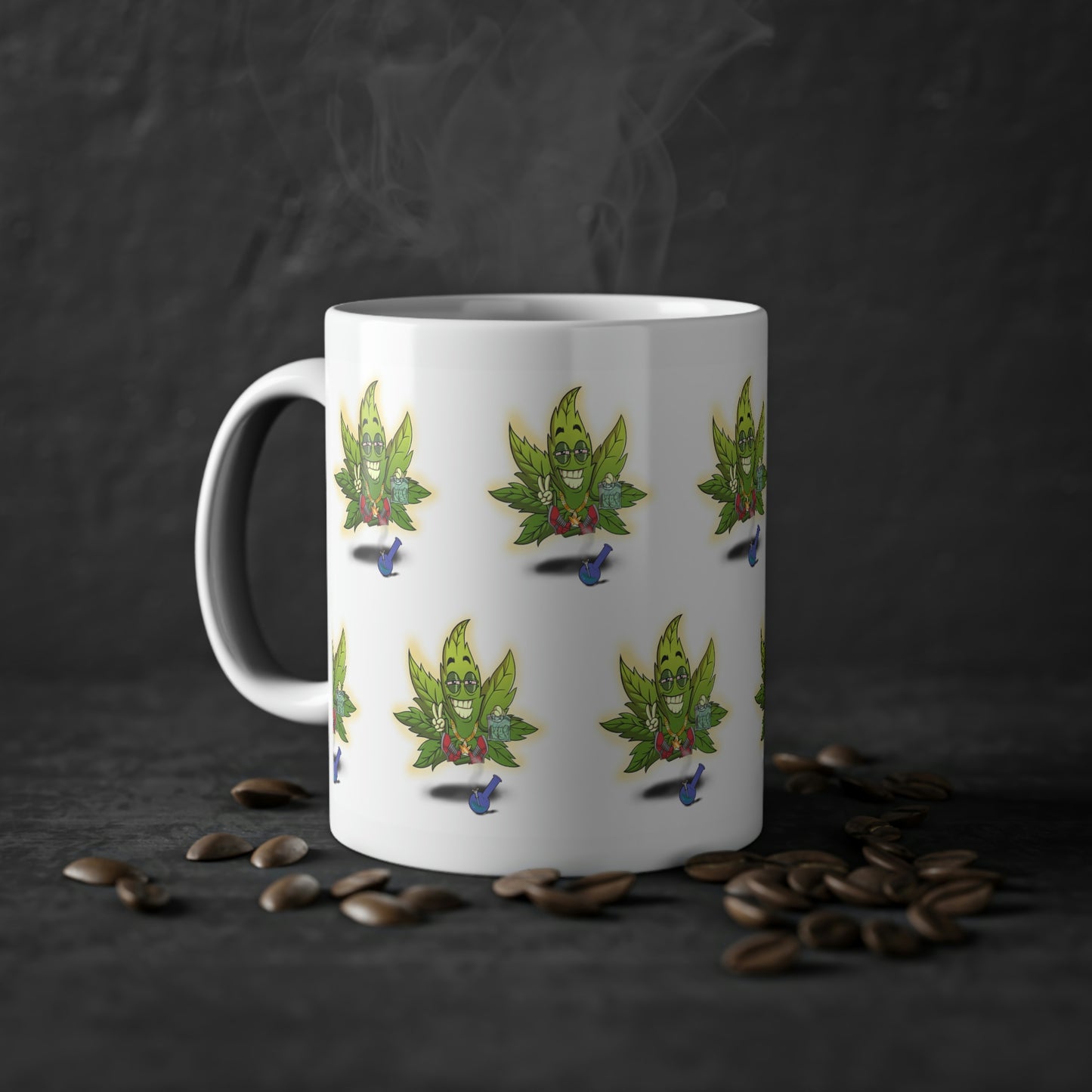 Weed Coin (Europe) Mug, 11oz