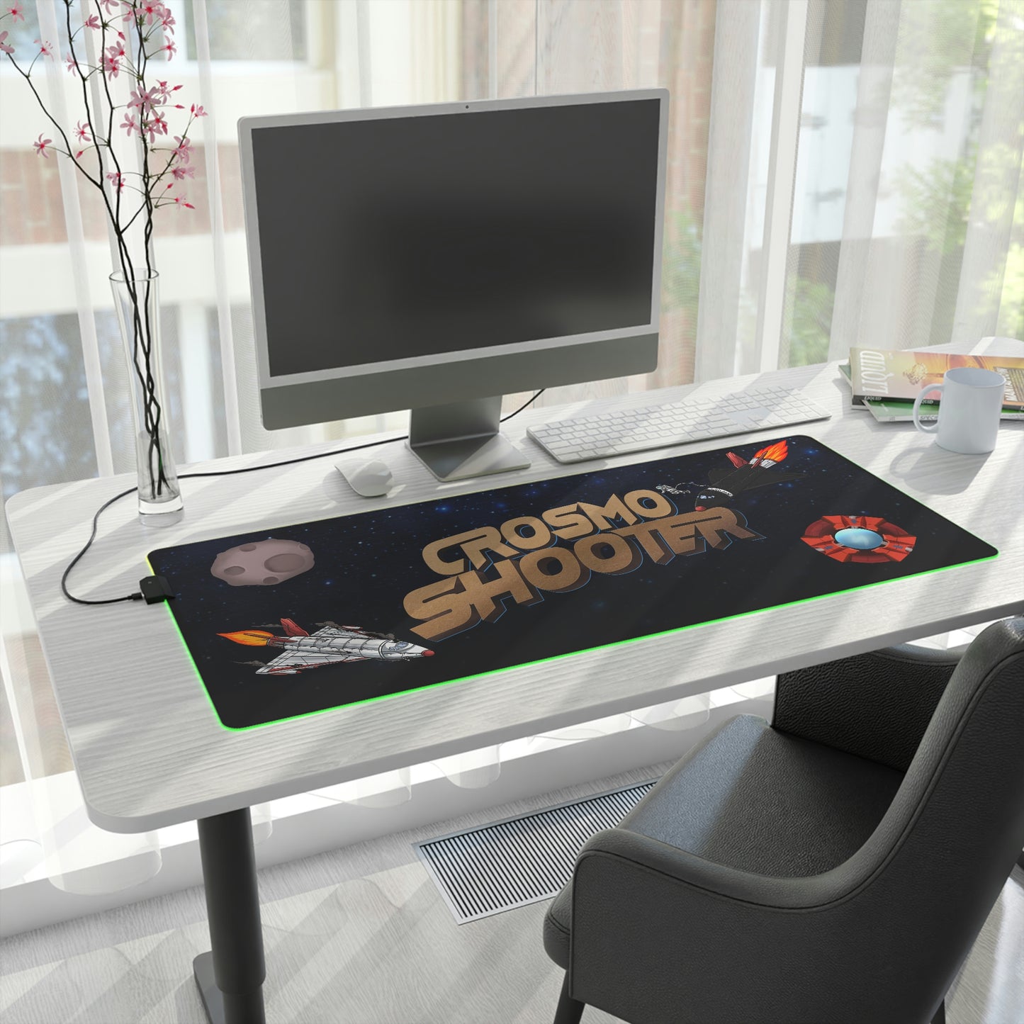 Crosmo Shooter (US/CAD) - LED Gaming Mouse Pad