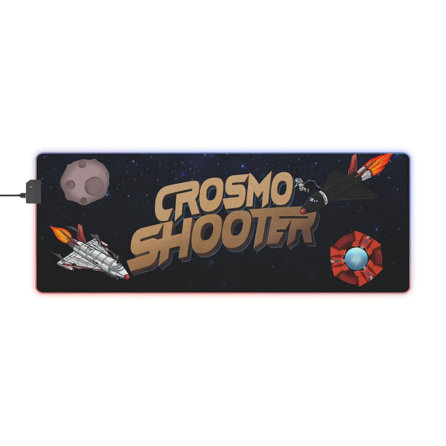 Crosmo Shooter (US/CAD) - LED Gaming Mouse Pad