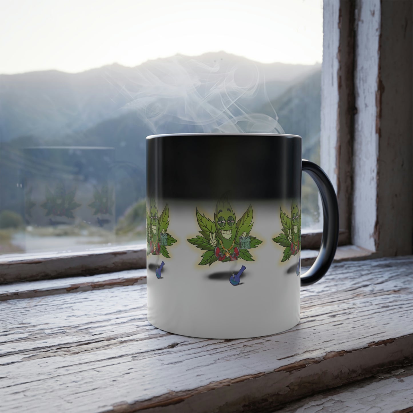 Weed Coin (US/CAD) Colour Morphing Mug - 11oz