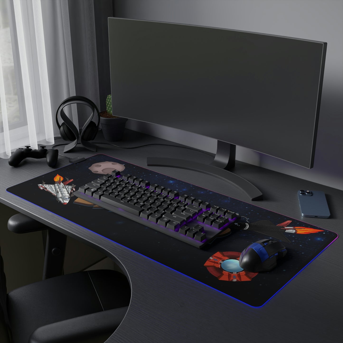 Crosmo Shooter (US/CAD) - LED Gaming Mouse Pad