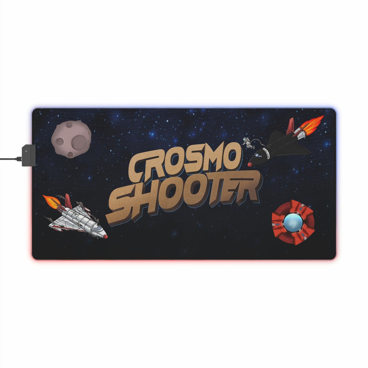 Crosmo Shooter (US/CAD) - LED Gaming Mouse Pad