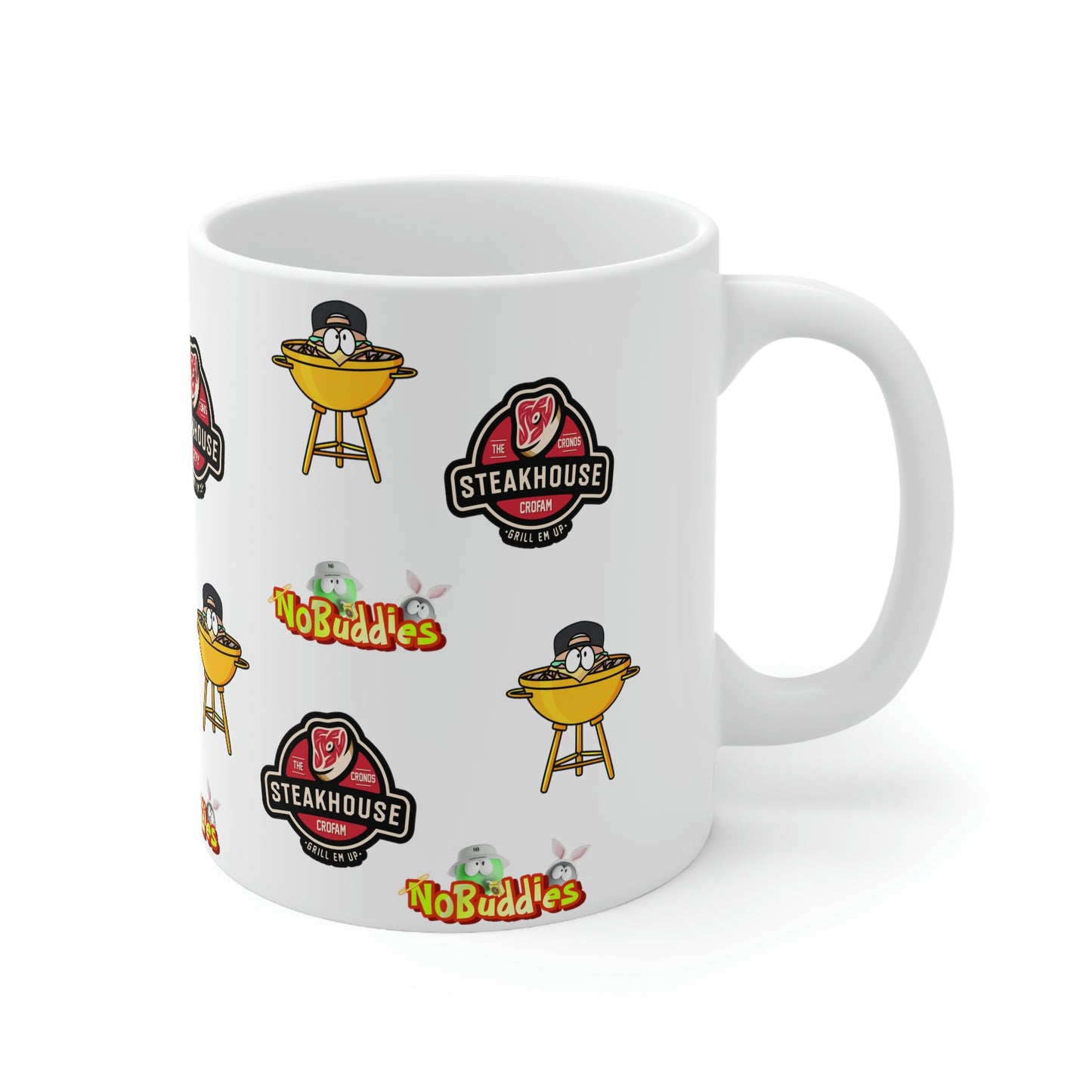 The Cronos Steakhouse X NoBuddies (US/CAD) - Mug 11oz