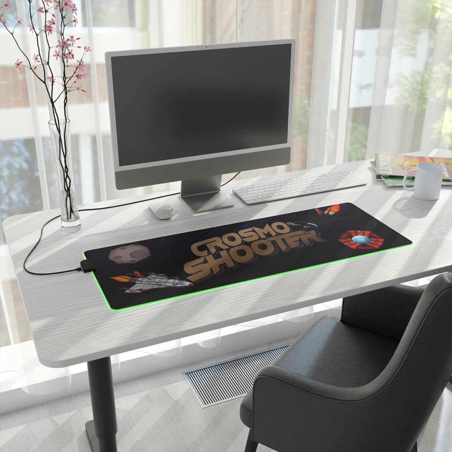 Crosmo Shooter (US/CAD) - LED Gaming Mouse Pad