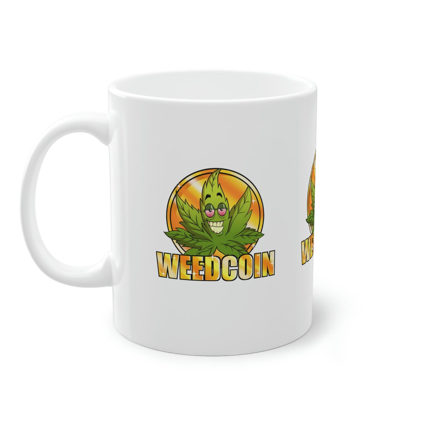 Weed Coin (Europe) Mug, 11oz