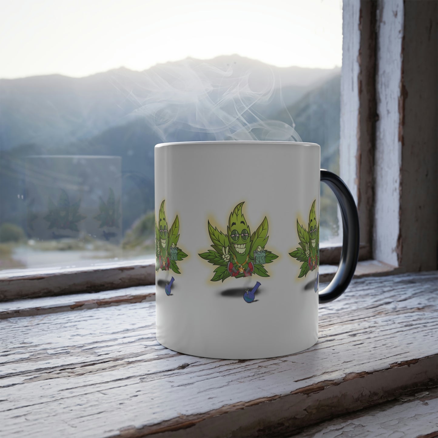 Weed Coin (US/CAD) Colour Morphing Mug - 11oz