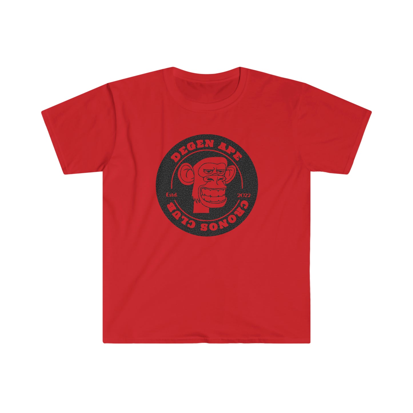 Degen Apes Cronos Club (US/CAD) - Filmgrain T-Shirt