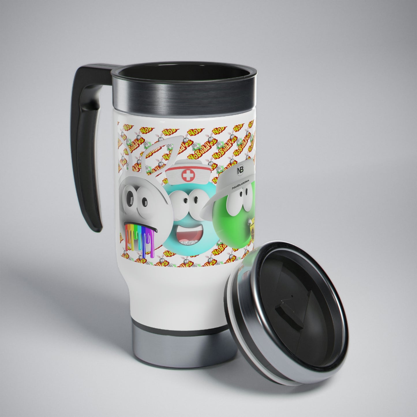 NoBuddies Travel Mug 14oz (USA/CAD)