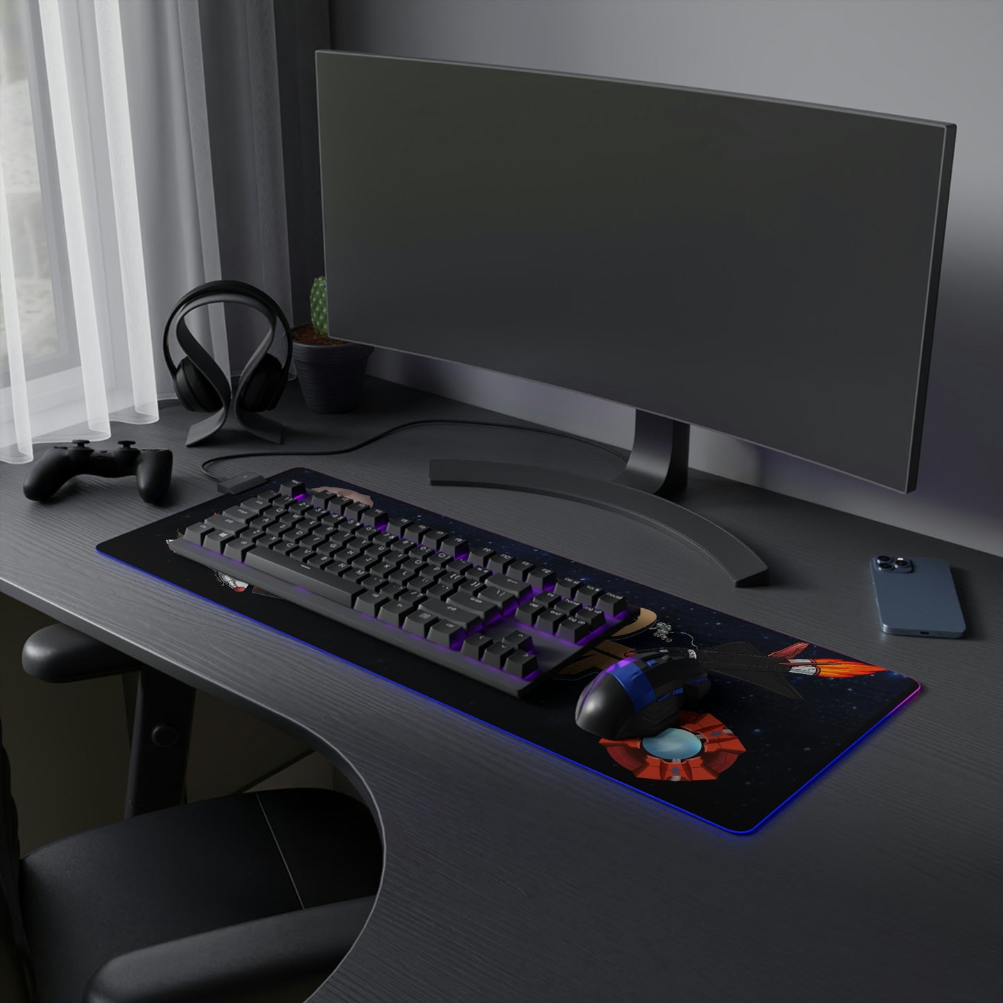 Crosmo Shooter (US/CAD) - LED Gaming Mouse Pad