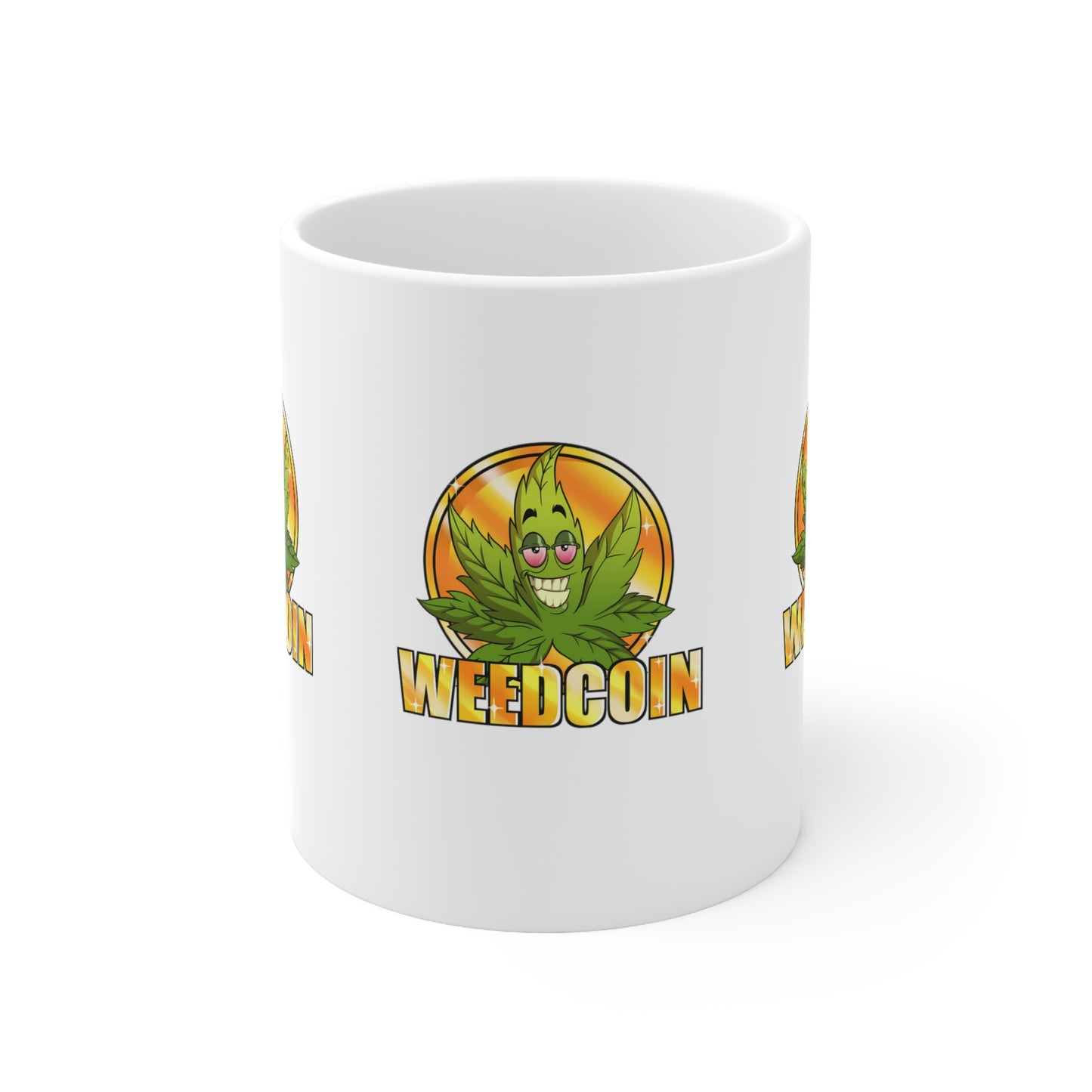 Weed Coin (UK) Mug, 11oz