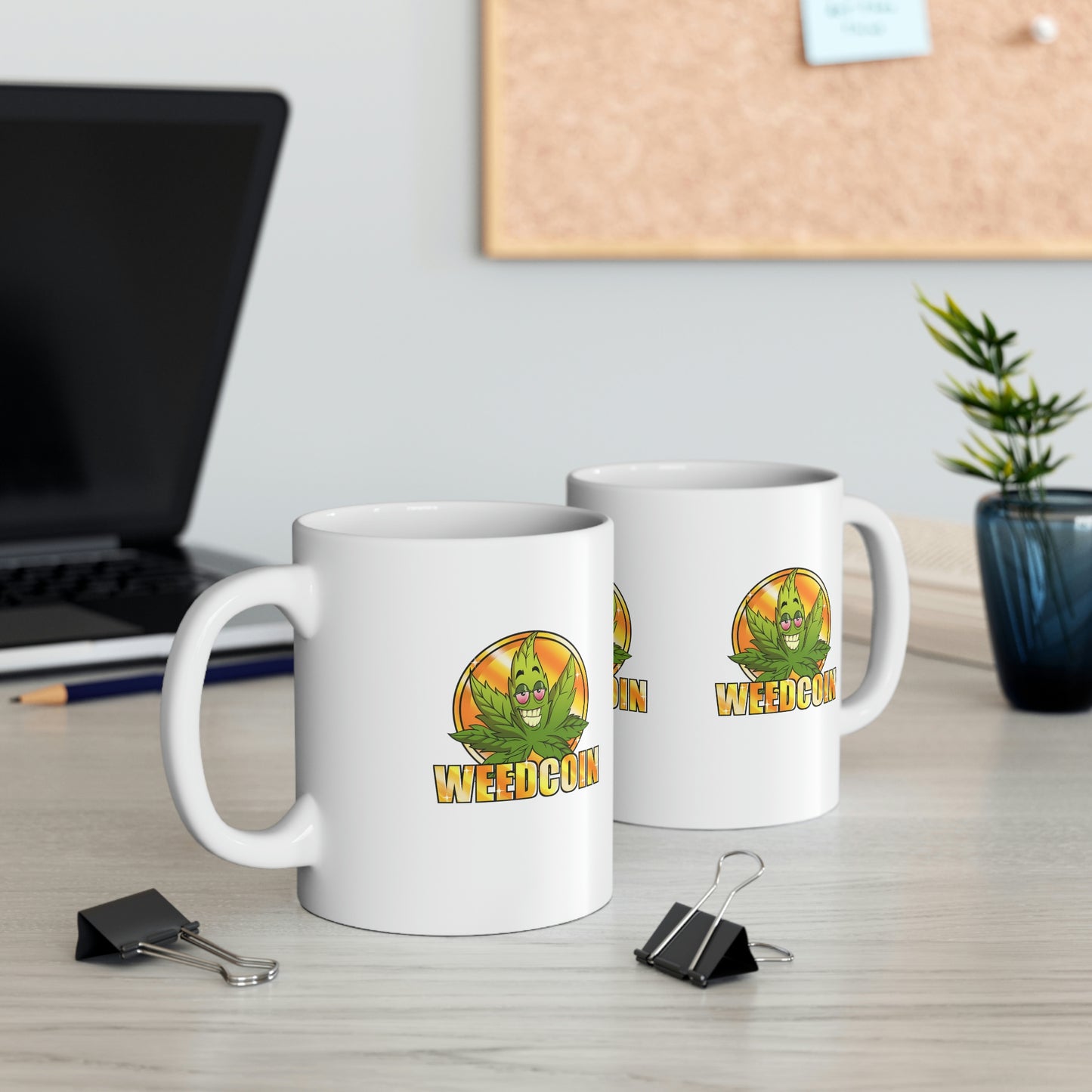 Weed Coin (UK) Mug, 11oz