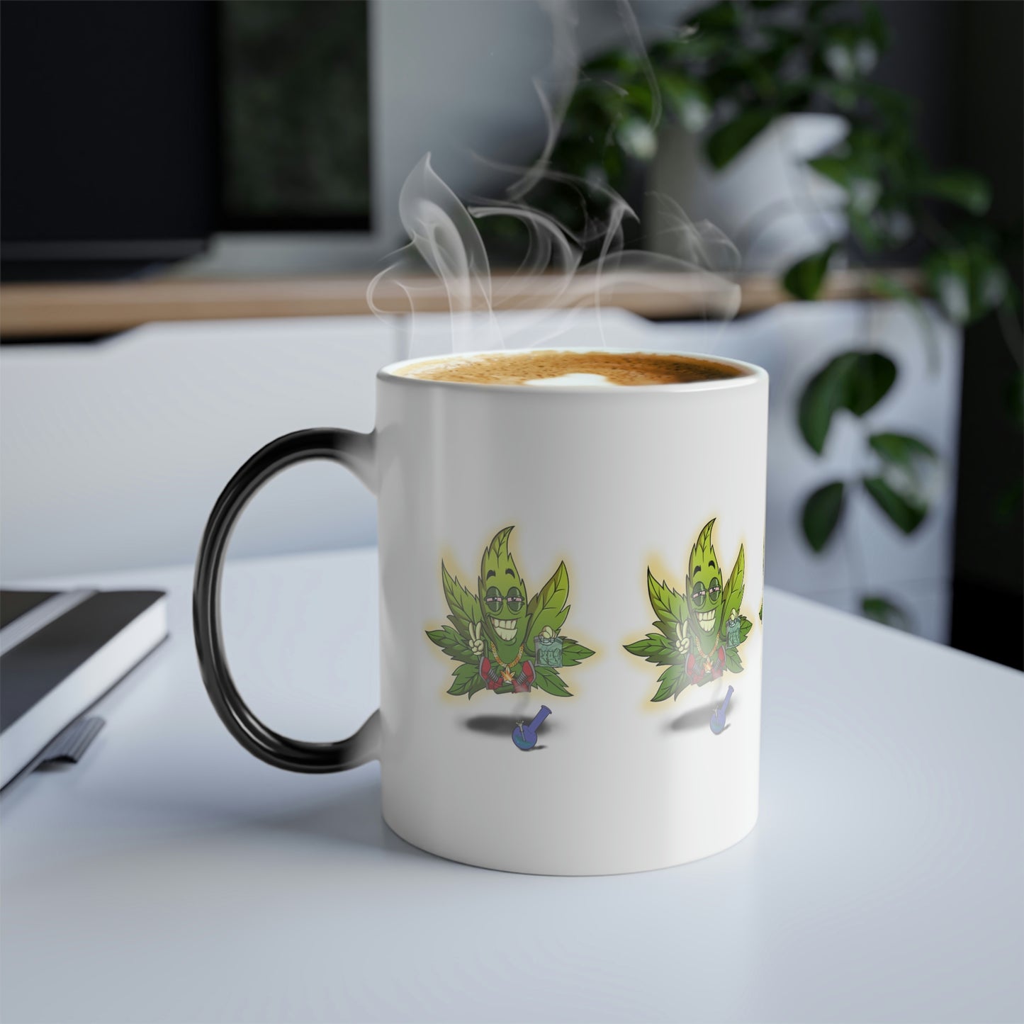 Weed Coin (US/CAD) Colour Morphing Mug - 11oz