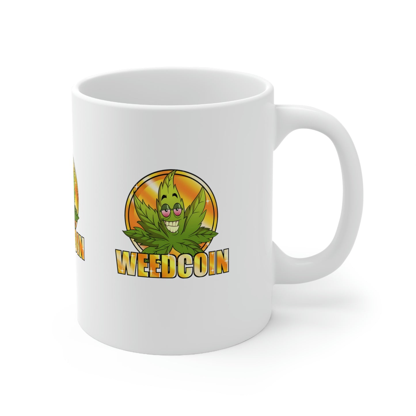 Weed Coin (UK) Mug, 11oz