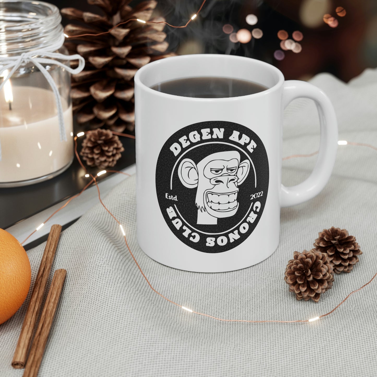 Degen Apes Cronos Club (USA/CAD) - Mug 11oz