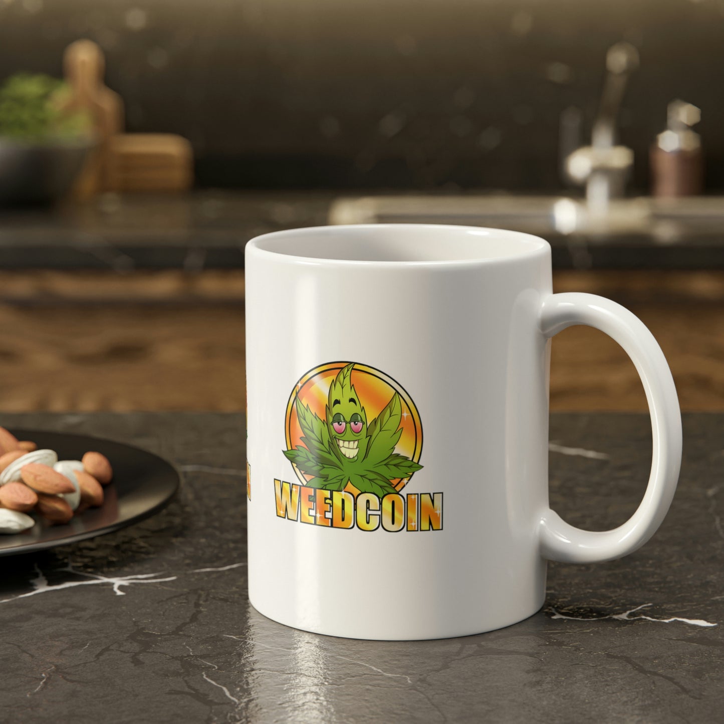 Weed Coin (US/CAD) Mug, 11oz