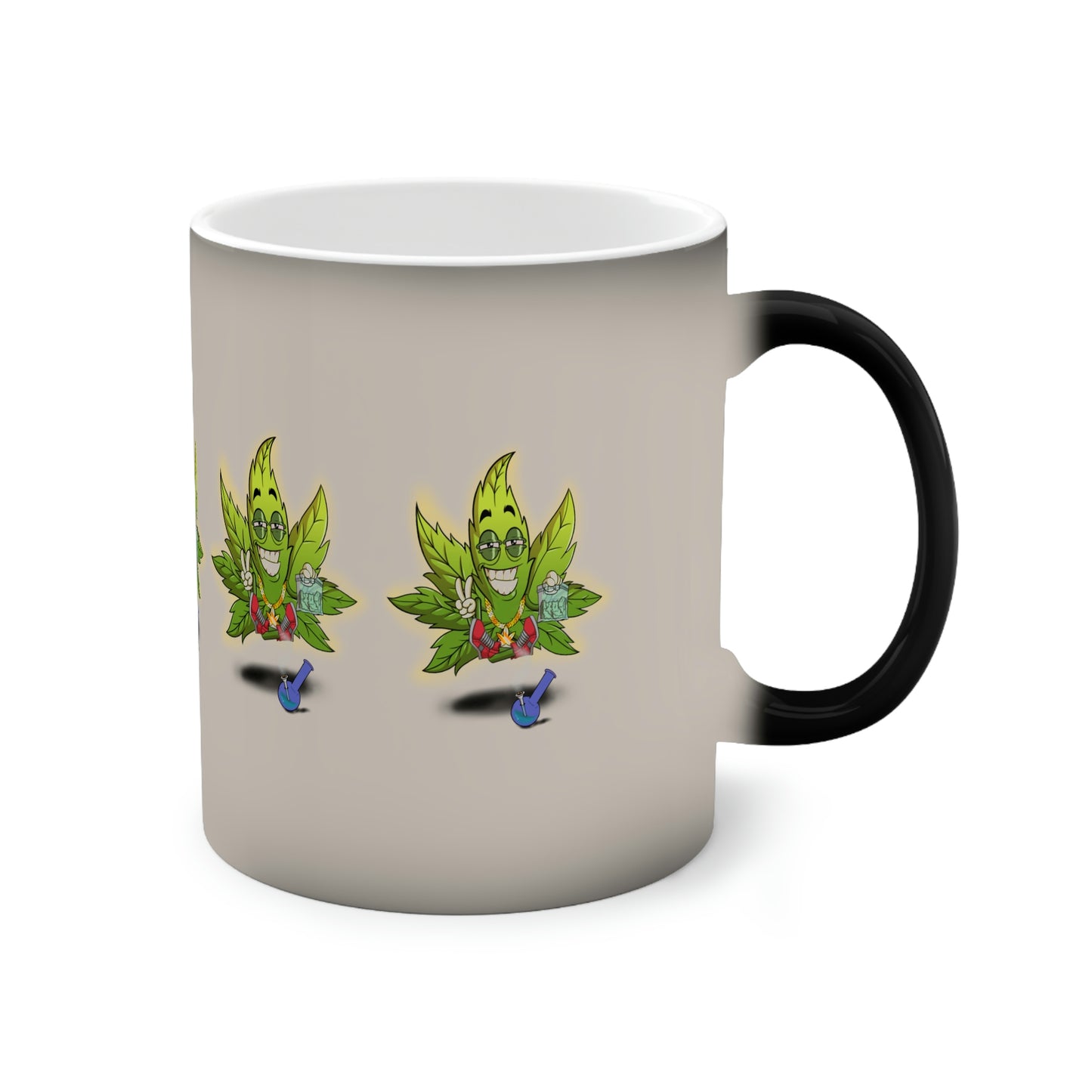 Weed Coin (Europe) Colour Morphing Mug - 11oz