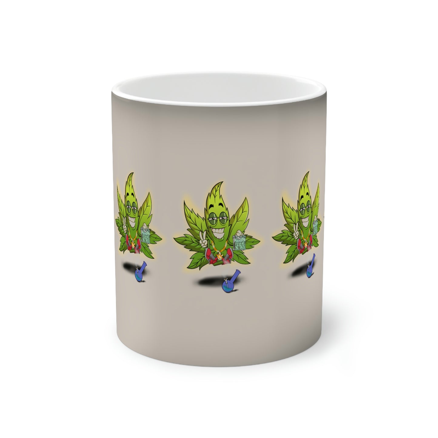 Weed Coin (Europe) Colour Morphing Mug - 11oz