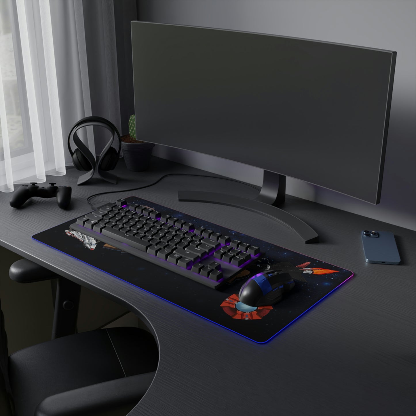 Crosmo Shooter (US/CAD) - LED Gaming Mouse Pad