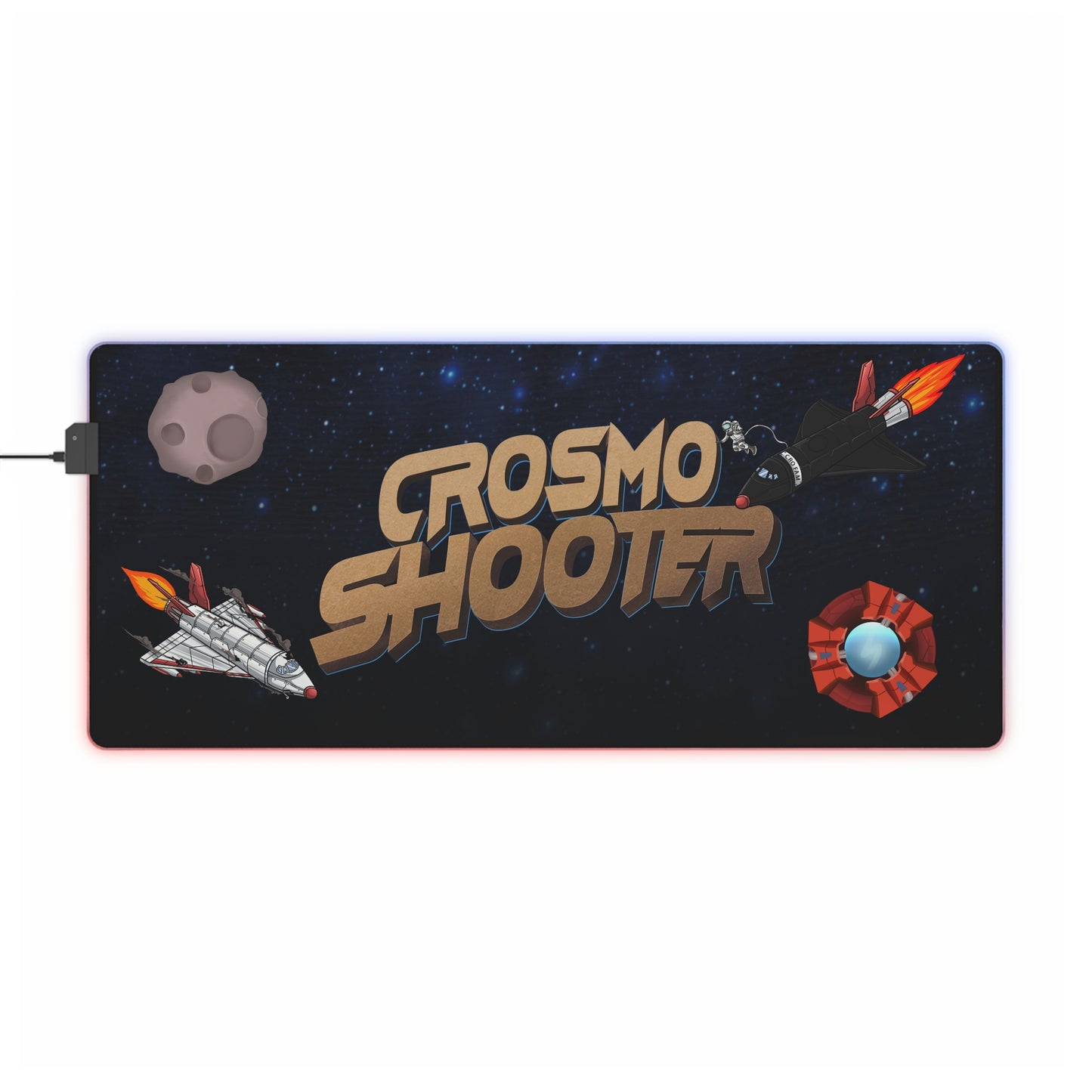 Crosmo Shooter (UK) - LED Gaming Mouse Pad