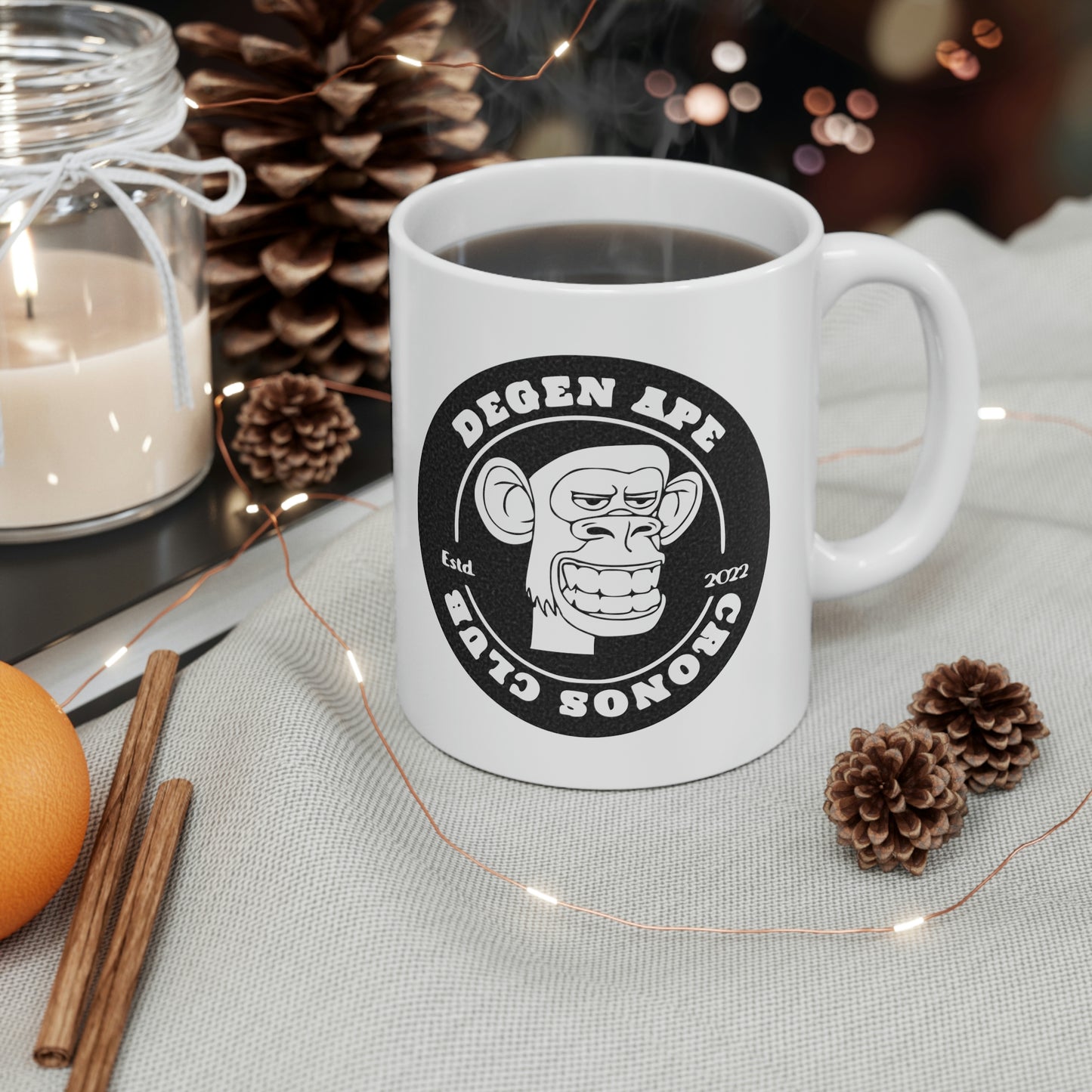 Degen Apes Cronos Club (UK) - Mug 11oz